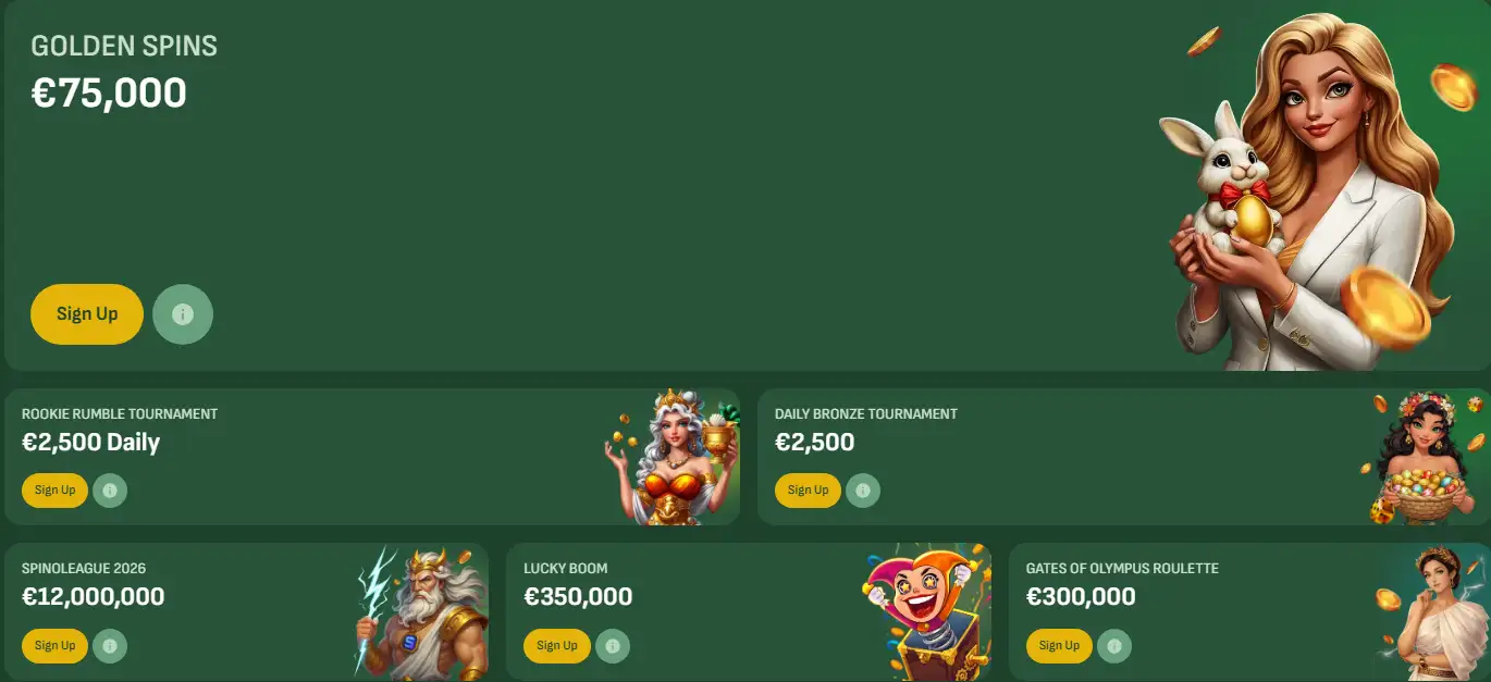 Betsixty Casino Bonussen en Promoties